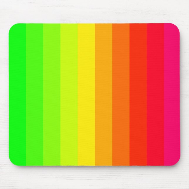 Tapis De Souris Barres couleur 02 (Devant)
