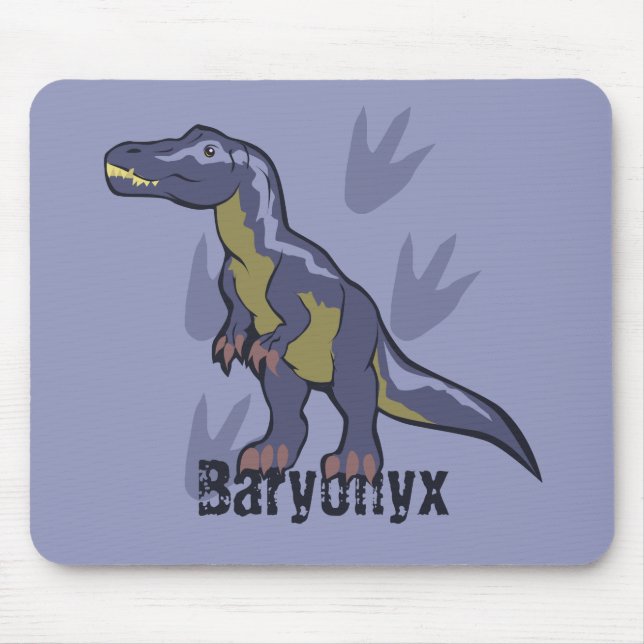 Tapis De Souris Baryonyx bleu (Devant)