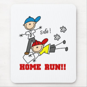 Tapis De Souris Base-ball coup de circuit