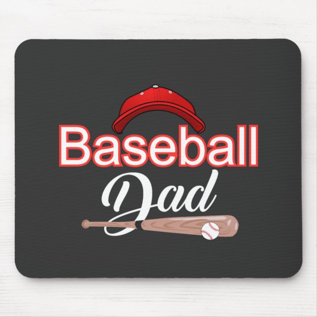 Tapis De Souris Base-ball family sports (Devant)