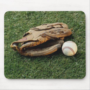 Tapis De Souris Baseball & Glove Mousepad