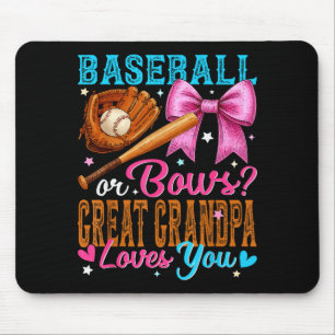 Tapis De Souris Baseball Ou Arcs Super Papi T'aime Révélation De S