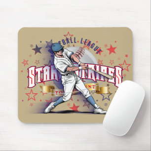Tapis De Souris Baseball Stars & Stripes