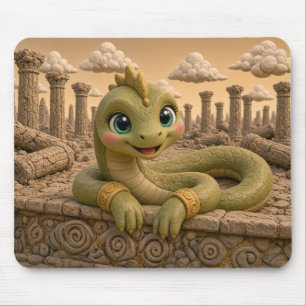 Tapis De Souris Basilic Bébé Mignon, Mythique