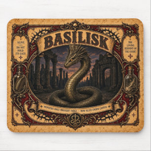 Tapis De Souris Basilic, Monstre de Cirque Vintage
