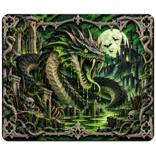 Tapis De Souris Basilic, Monstre de Papier Découpé