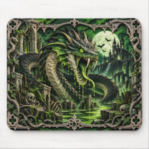 Tapis De Souris Basilic, Monstre de Papier Découpé