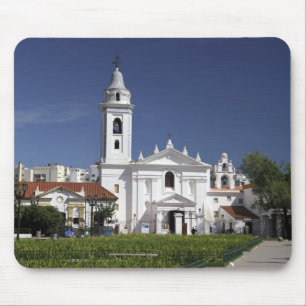 Tapis De Souris Basilique Nuestra Senora del Pilar à Recoleta