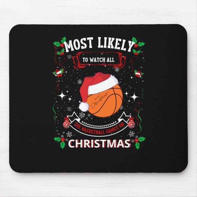 Tapis De Souris Basket-ball (Devant)