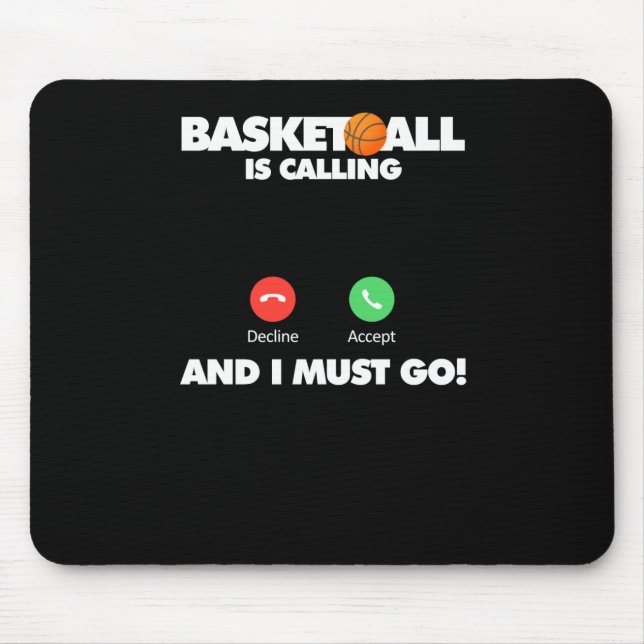 Tapis De Souris Basket-ball (Devant)