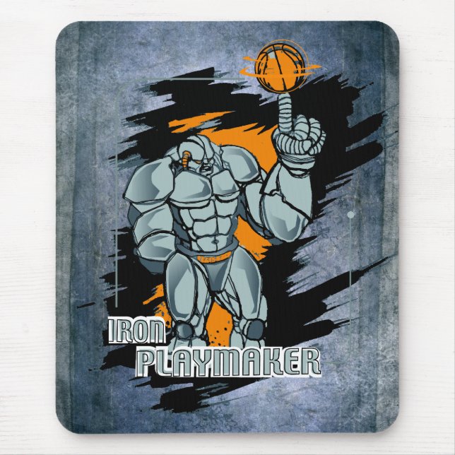 Tapis De Souris Basket-ball de Playmaker (Devant)