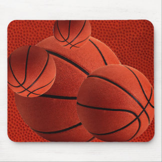 Tapis De Souris Basket-ball Gros plan Texture Peau Mousepad