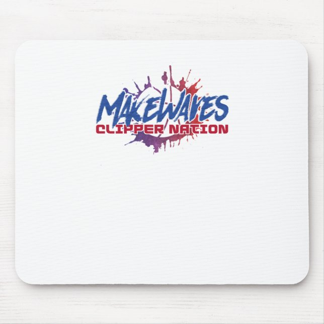 Tapis De Souris Basket-ball Make Waves  (Devant)
