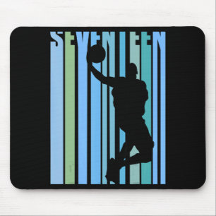 Tapis De Souris Basket-ball rétro homme pour les 17 ans garçons ad