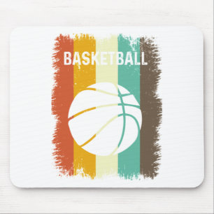 Tapis De Souris Basket-ball Rétro Vintage