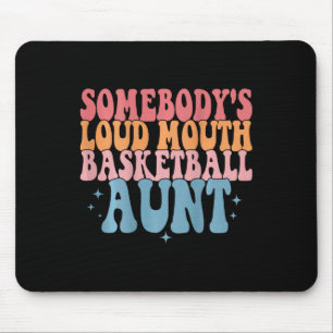 Tapis De Souris Basketb à la bouche forte de quelqu'un