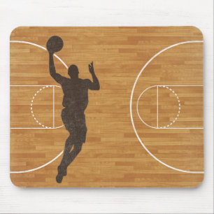 Tapis De Souris Basketball Boy Court Mousepad Mouse Pad