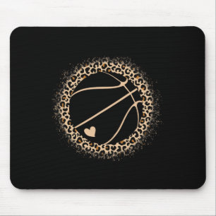 Tapis De Souris Basketball mignonne Empreinte de léopard filles Ba