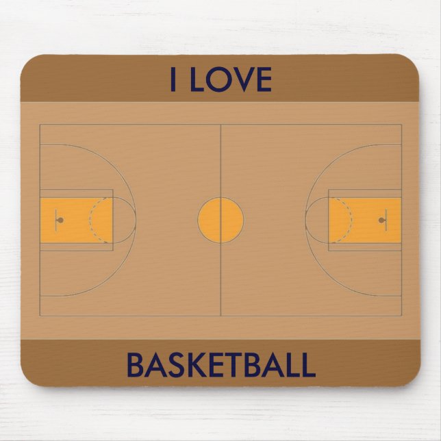 TAPIS DE SOURIS BASKETBALL MOUSEPAD (Devant)