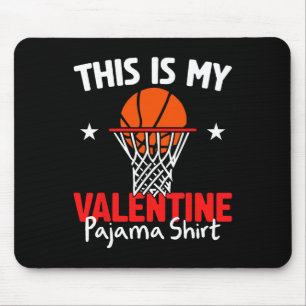 Tapis De Souris Basketball pour la Saint-Valentin Garçons Ceci est