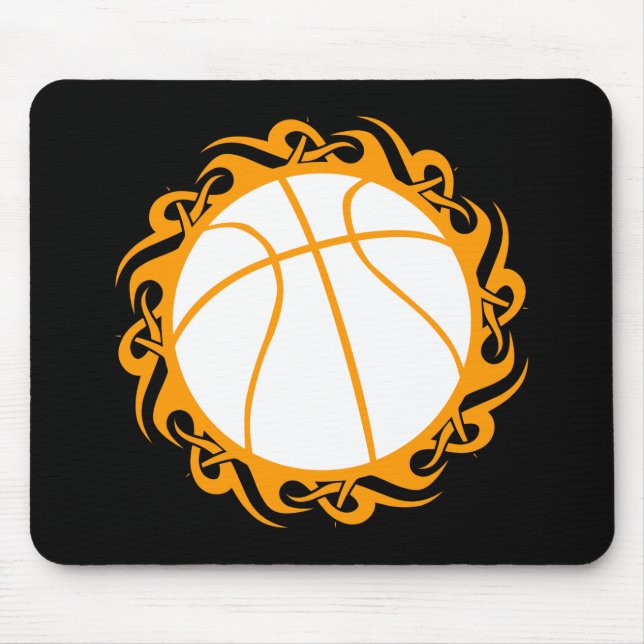 Tapis De Souris basketball tribal (Devant)