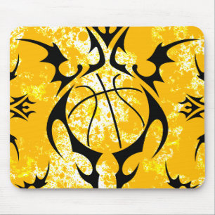 Tapis De Souris basketball. tribal.