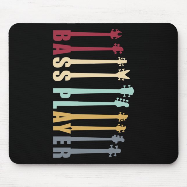 Tapis De Souris Bass player (Devant)