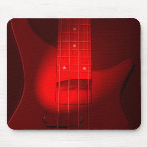 Tapis De Souris Basse Guitare Moderne Modèle de musique tendance