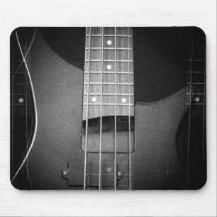 Tapis De Souris Basse guitare personnalisable Modèle de musique mo