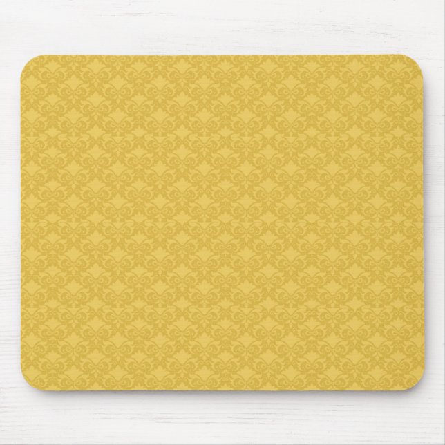 Tapis De Souris Basses en or Damask (Devant)