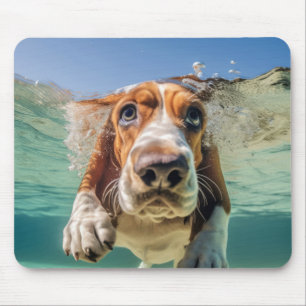 Tapis De Souris Basset Hound Animal Chien Animaux Animaux Animaux