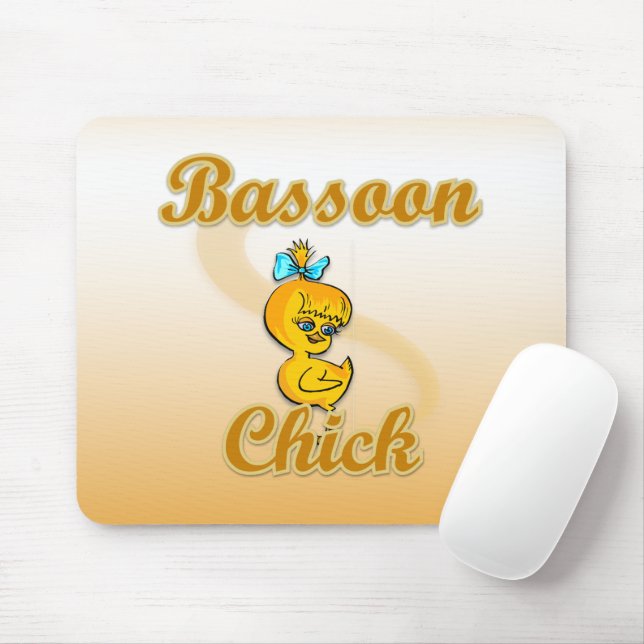 Tapis De Souris Basson Chick (Avec souris)