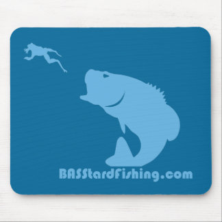 Tapis De Souris BASStard pêchant Mousepad