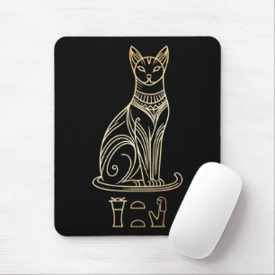 Tapis De Souris Bastet, déesse égyptienne des chats. Nom dans les