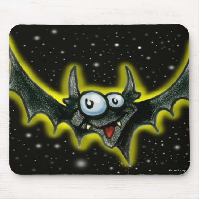 Tapis De Souris Bat - Customisé (Devant)