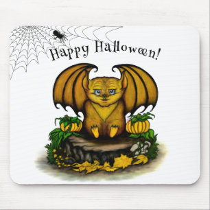 Tapis De Souris Bat d'Halloween mignonne