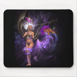 Tapis De Souris Bataille de Démon Mousepad