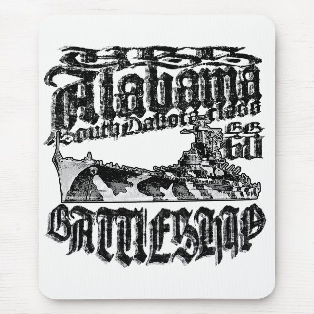 Tapis De Souris Bataillon Alabama Mousepad (Devant)