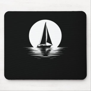 Tapis De Souris Bateau à voile - Bateau capitaine Bateau Sun