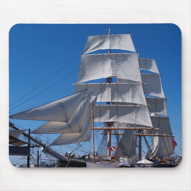 Tapis De Souris Bateau à voile Mousepad (Devant)