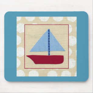 Tapis De Souris Bateau à voile pour enfants par Chariklia Zarris