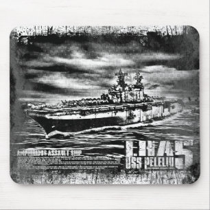 Tapis De Souris Bateau d'assaut amphibie Peleliu Mousepad
