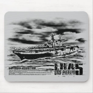 Tapis De Souris Bateau d'assaut amphibie Peleliu Mousepad