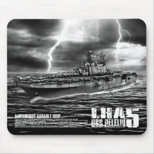 Tapis De Souris Bateau d'assaut amphibie Peleliu Mousepad