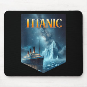 Tapis De Souris Bateau de croisière Titanic Iceberg 1912 Rms Voyag