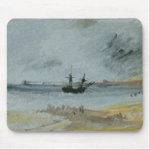 Tapis De Souris Bateau de Joseph Mallord William Turner échoué