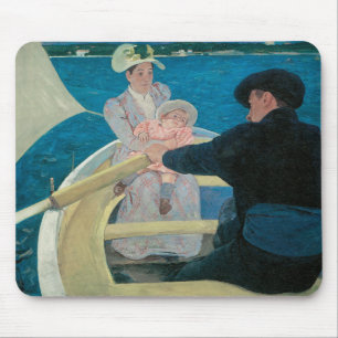 Tapis De Souris Bateau de Mary Cassatt, Art Vintage