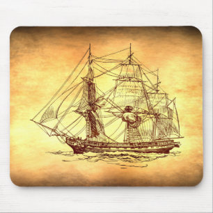 Tapis De Souris bateau de pirate
