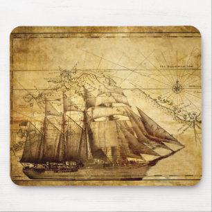 Tapis De Souris bateau de pirate