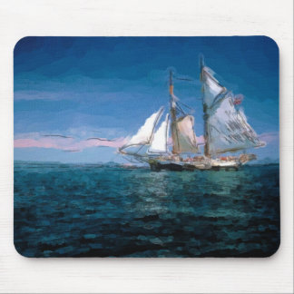 Tapis De Souris Bateau de tondeuse